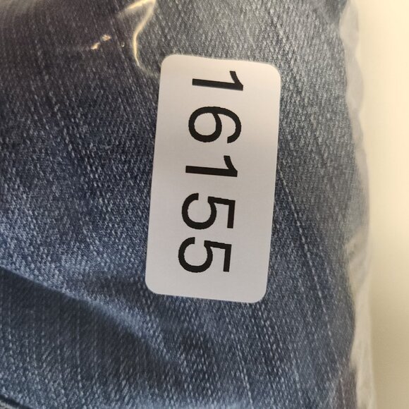 Womens Y2K High Rise Bootcut Jeans Size 12 Blue Embellished Pockets Light Stretc - Picture 11 of 11